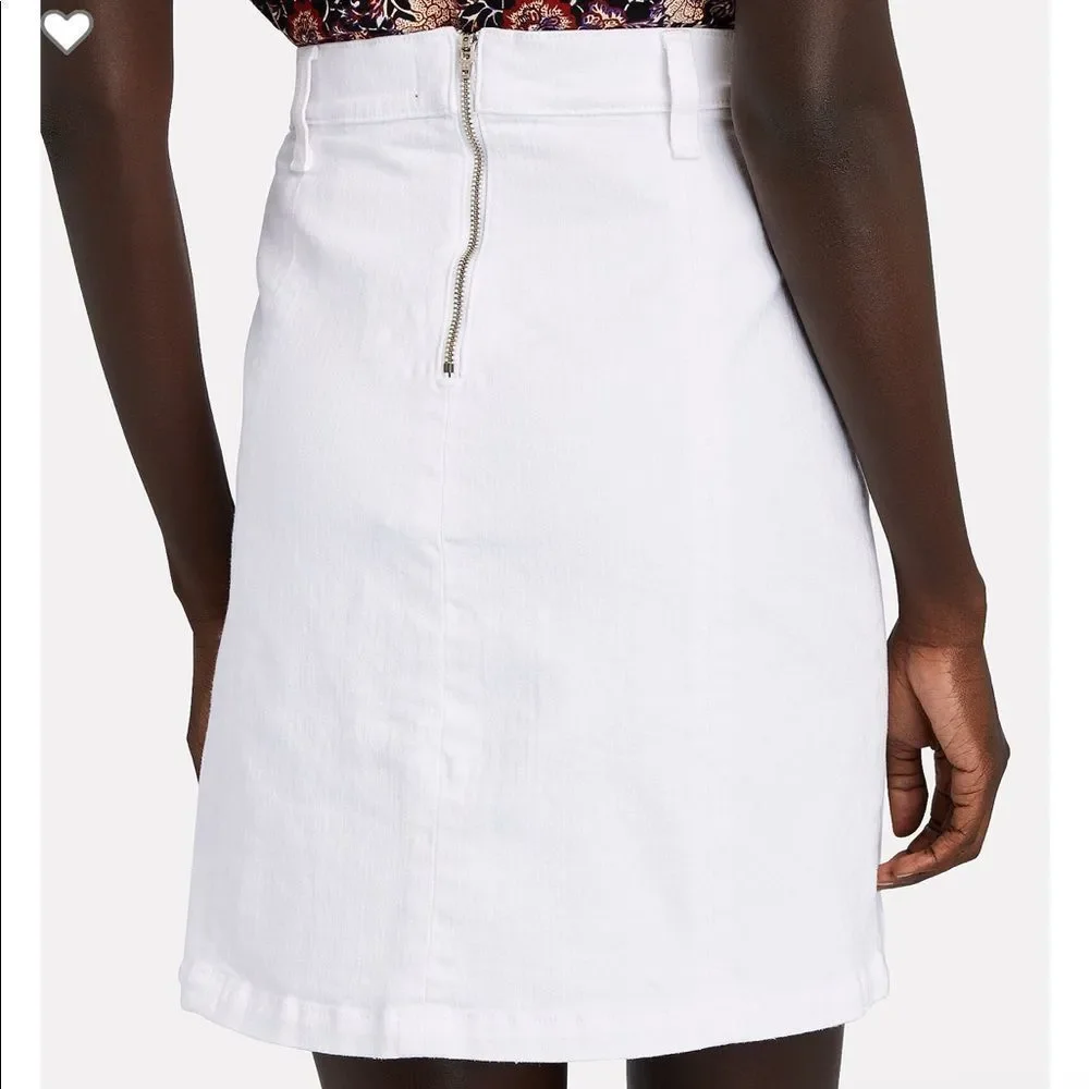 Veronica Beard Jeans Deena Denim Skirt - Picture 3 of 9